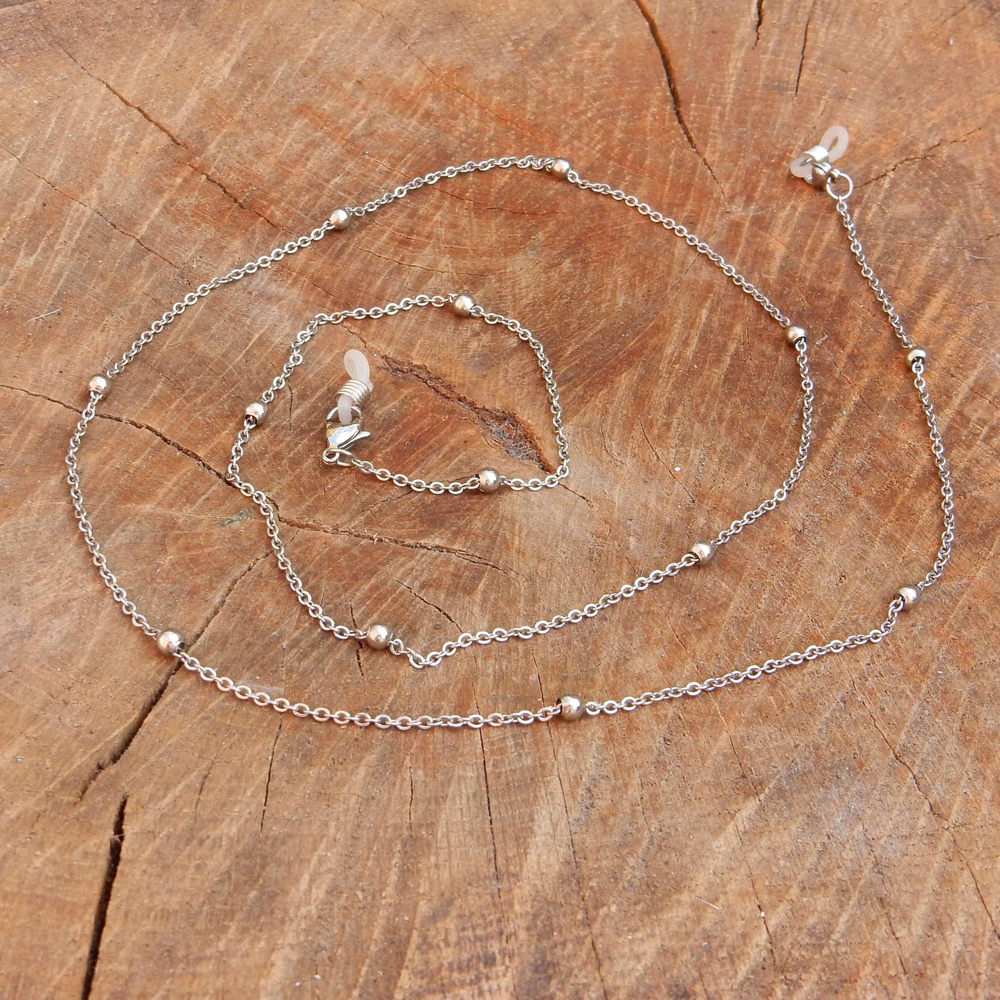 Brillenkoordje Zilver - Mundo Bracelets