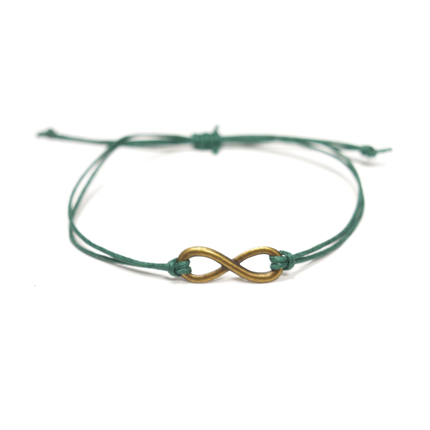 Infinity (olive green) - www.mundobracelets.com