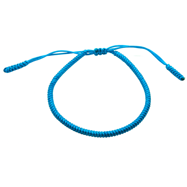 Tibetan temple armband (azuurblauw) - www.mundobracelets.com
