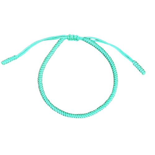 Tibetan temple armband (mintgroen) - www.mundobracelets.com