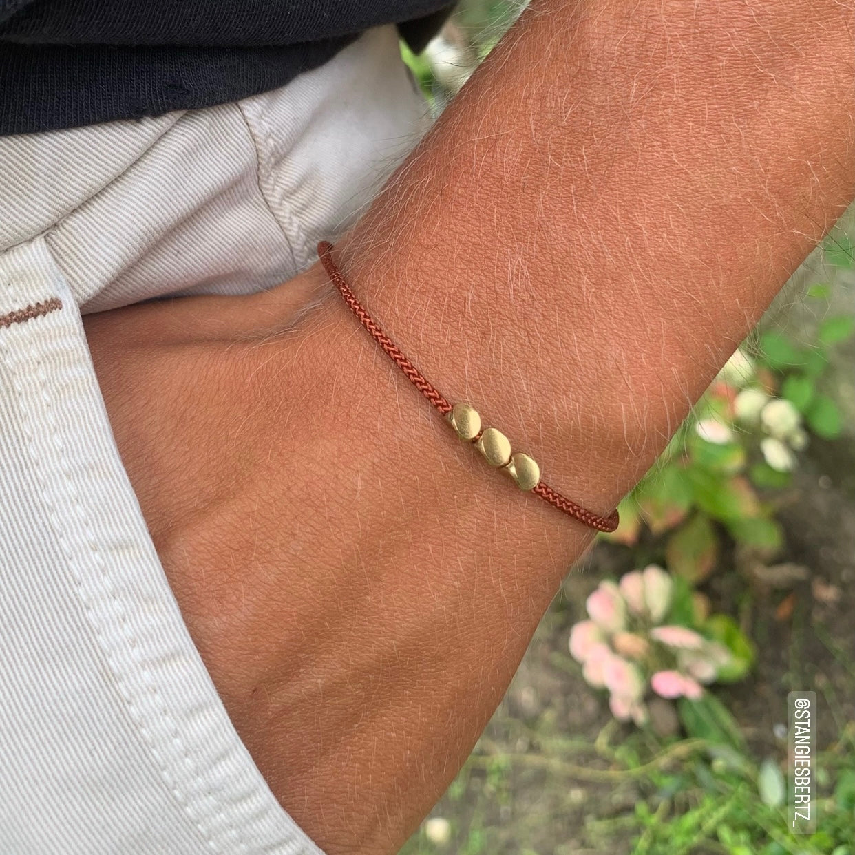 Fortune armband bruin - www.mundobracelets.com