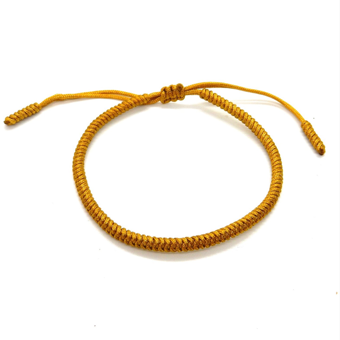 Tibetan temple armband (oker) - www.mundobracelets.com